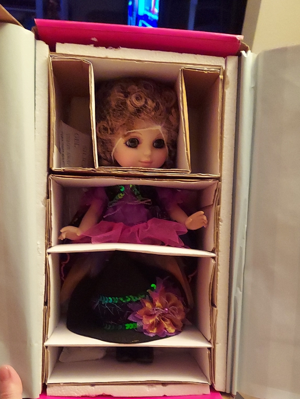 Marie Osmond~Adora Spell Belle ~ Pink & Black Doll